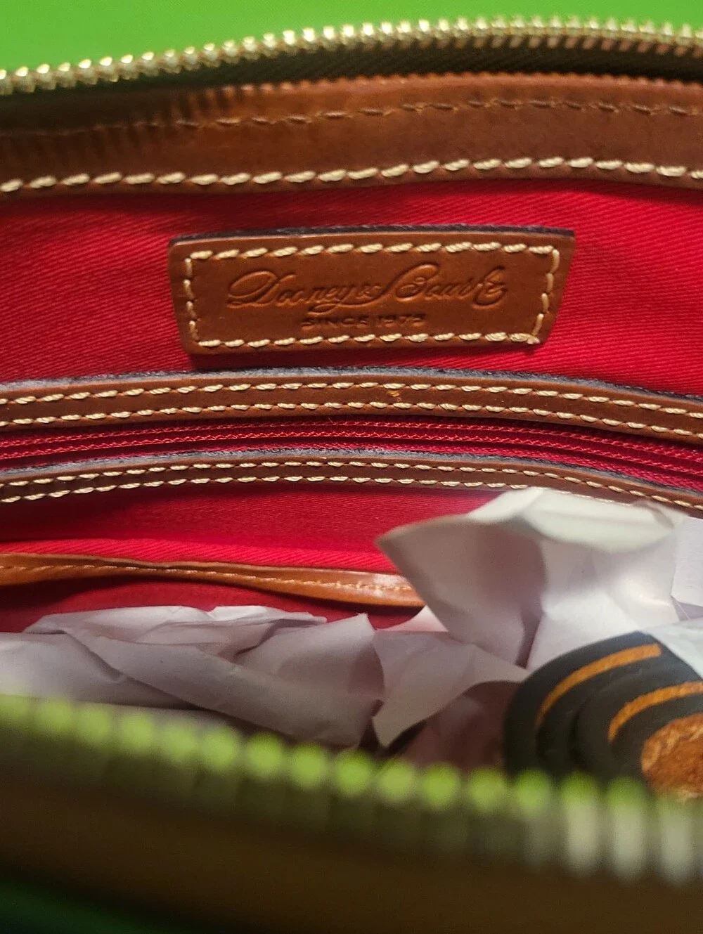 Dooney & Bourke R342 FS SMALL LEXINGTON FOREST